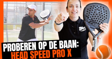 Head Speed ​​​​Pro X-racket: analyse, mening en test