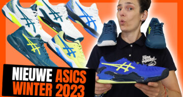 Lancering, nieuwe collectie Asics AW 2023 padelschoenen