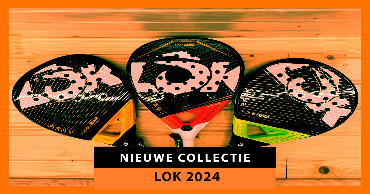Nieuwe Lok 2024 padelrackets: ontworpen voor de nieuwe generatie spelers