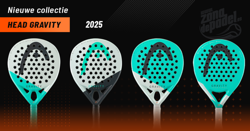 Head Gravity: de nieuwe collectie rackets die totale controle biedt