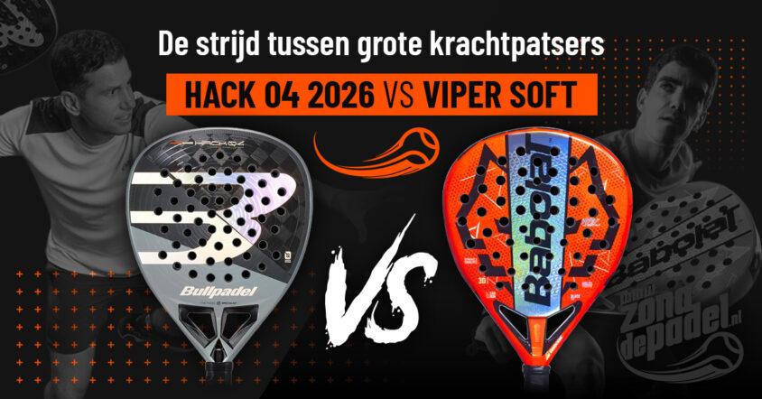 Bullpadel Hack 04 2026 vs Babolat Viper Juan Lebrón 2026: Welke is de beste power padel racket van het jaar?