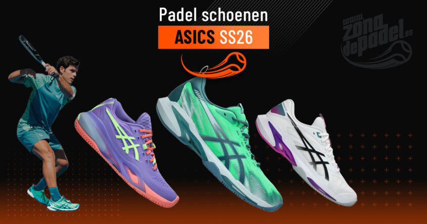 ASICS padelschoenen 2026: analyse, technologieën en topmodellen van de nieuwe collectie