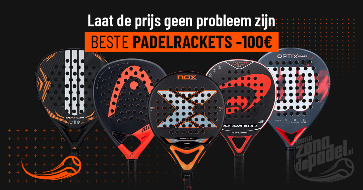 Beste padelrackets -100€