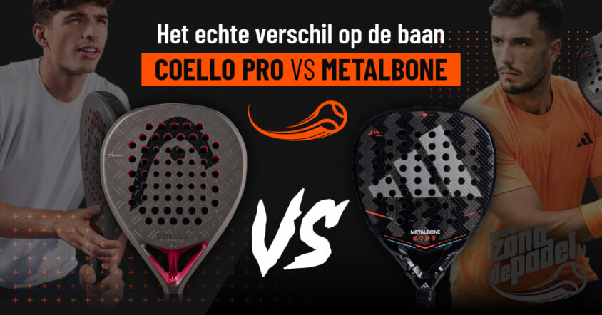 Vergelijking van de Adidas Metalbone 2026 en de Head Coello Pro 2026: verschillen en gevoel