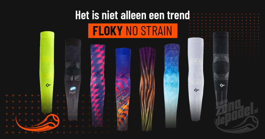 Floky No Strain: wat zijn de mouwstukken voor padel en waarom gebruikt Agustín Tapia ze?