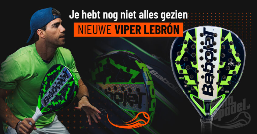 Wat verandert er in de nieuwe Babolat Viper Azul 2026 van Juan Lebrón? Volledige analyse van het padel racket van de Lobo.